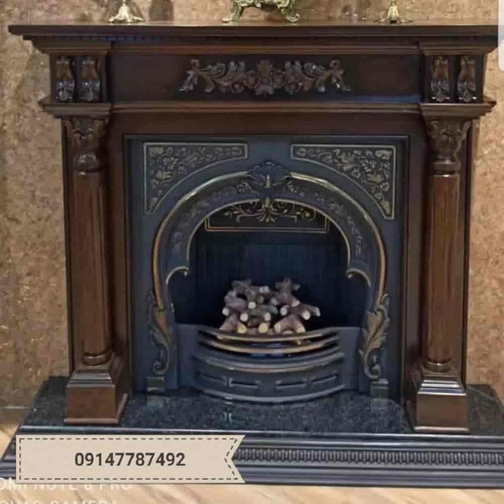 شومینه های کلاسیک با فرم چوب
